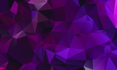 Abstract Color Polygon Background Design, Abstract Geometric Origami Style With Gradient
