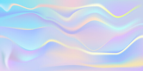 Holographic foil. Abstract wallpaper background. Hologram texture. Premium quality. Modern vector.