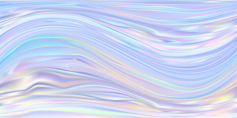 Holographic foil. Abstract wallpaper background. Hologram texture. Premium quality. Modern vector.