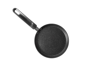 Frying Pan Isolated on White Background. One of the Food Cooking and Kitchen Utensils Symbols.