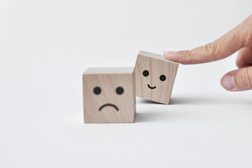 Positive and negative emotions in life
