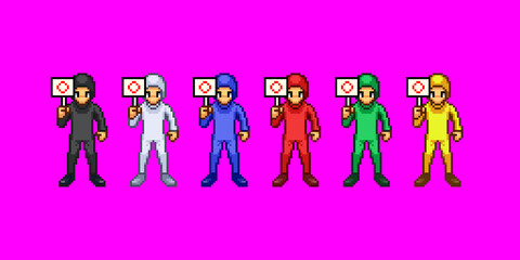 全身タイツ男性セットまる