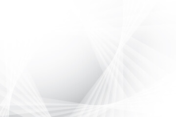 Abstract  white and gray color, modern design background with geometric shape. Vector illustration.