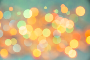 Obraz premium Abstract background. Colored defocused lights