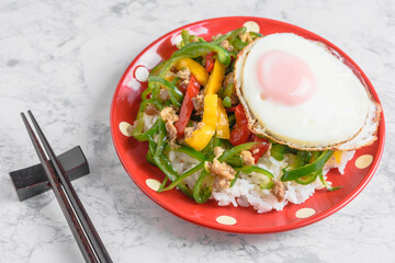 チンジャオロース風ランチ