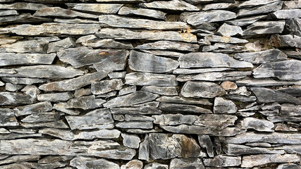 Natural natural background.  Natural stone masonry. Amazing stone pattern.