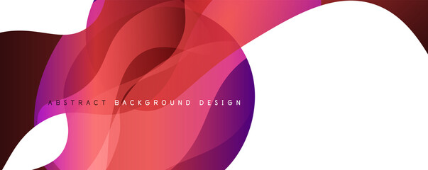 Trendy simple fluid color gradient abstract background with dynamic wave line effect. Vector Illustration For Wallpaper, Banner, Background, Card, Book Illustration, landing page