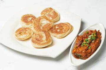 Indian food  roti coin