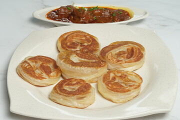 Indian food  roti coin