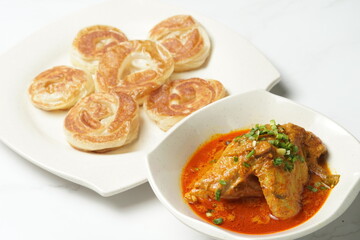 Indian food  roti coin