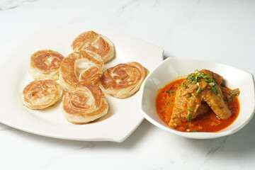 Indian food  roti coin