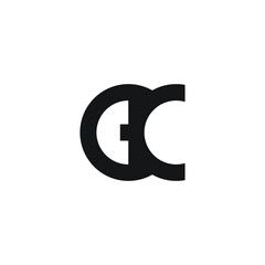 letter G combined with other letters for Logo Template vector illustration design