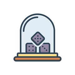 Color illustration icon for sic