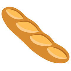 フランスパンのイラスト