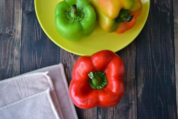 red bell peppers