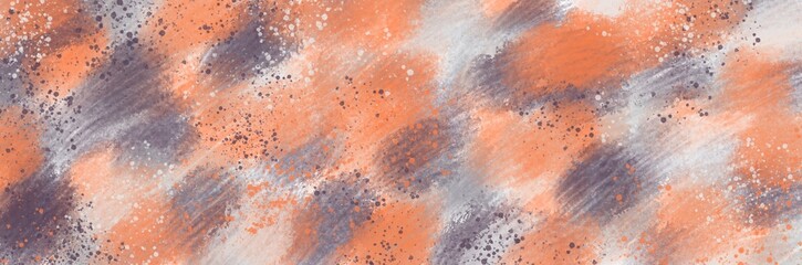 Unique abstract painting art with oil paint brush for presentation, card background, wall decoration, or t-shirt design