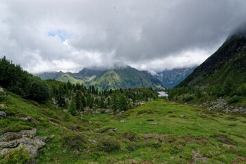 Fototapeta na wymiar scenic view in the austrian alps