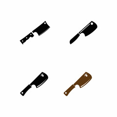 Kitchen icon cooking tools vector flat design