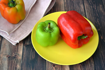 red bell peppers