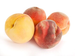 Fototapeta na wymiar sweet,juicy peaches close up