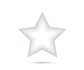 Star logo. Star lined icon, sign, symbol, Flat design, button, web. vector - illustration eps 10.
