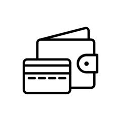 Fototapeta premium Credit card icon vector set. Bank card illustration sign collection. Bank account symbol or logo. 