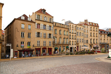 Fototapeta na wymiar Metz, France. View of the Chambre square 