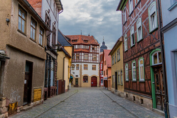 Sommerspaziergang durch die schöne Stadt Schmalkalden