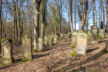 Historic jewish graveyard