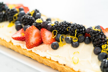Mascarpone tart