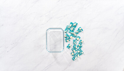 Mini mermaid chocolate bars