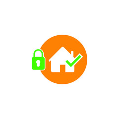 Icon vector graphic of APPROVE HOME 