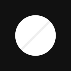 pills icon isolated on grey background