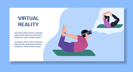 People Virtual Reality 3d Glasses VR Augmented