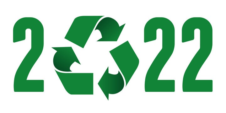 Carte de vœux pédagogique 2022 pour la protection de la planète et de l’environnement, rappelant l’importance de trier ses déchets pour les recycler.