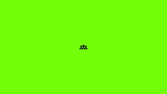 Political group icon animation