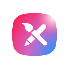 Obraz premium Pencil - Sticker