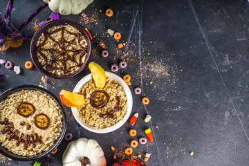 Funny monsters oatmeals