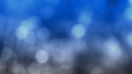 blue bokeh abstract background