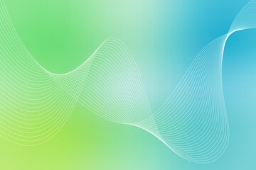 Abstract background with curved wavy lines. Vector illustration for design