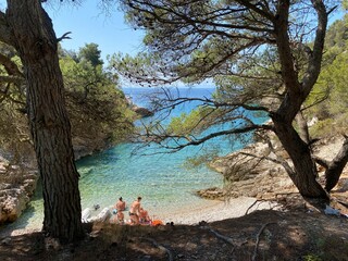 Fototapeta premium Zaglav bay, Solta island - Croatia