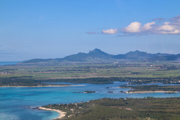 Mauritius von oben