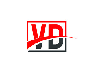 V D, VD Letter Logo Design	
