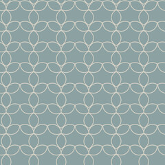 Modern vector seamless illustration. Floral pattern on a gray background. Ornamental pattern for flyers, typography, wallpapers, backgrounds