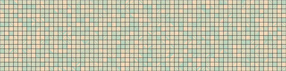 Abstract Geometric Pattern generative computational art illustration