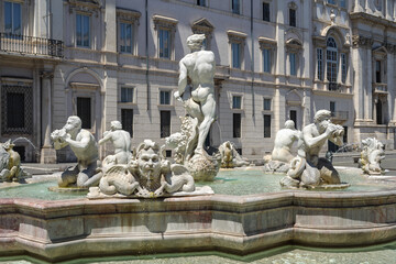 Moor Fountain, Piazza Navona, Rome
