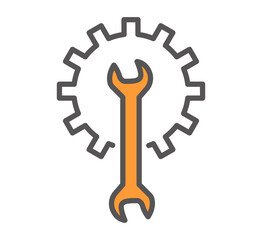 service icon vector illustration concept