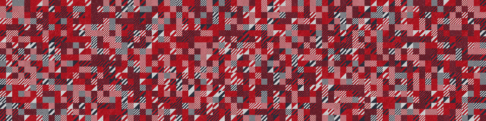 Abstract Geometric Pattern generative computational art illustration