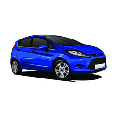 car sport vector illustration