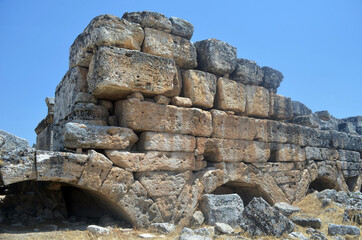 Ancient city Hierapolis in Turkey